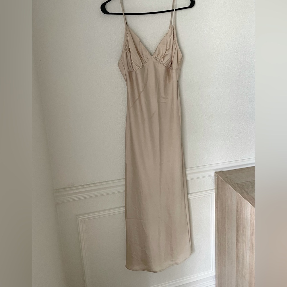 Abercrombie satin midi